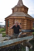 Открытие  родника   у села Маресьево в Чамзинском районе
